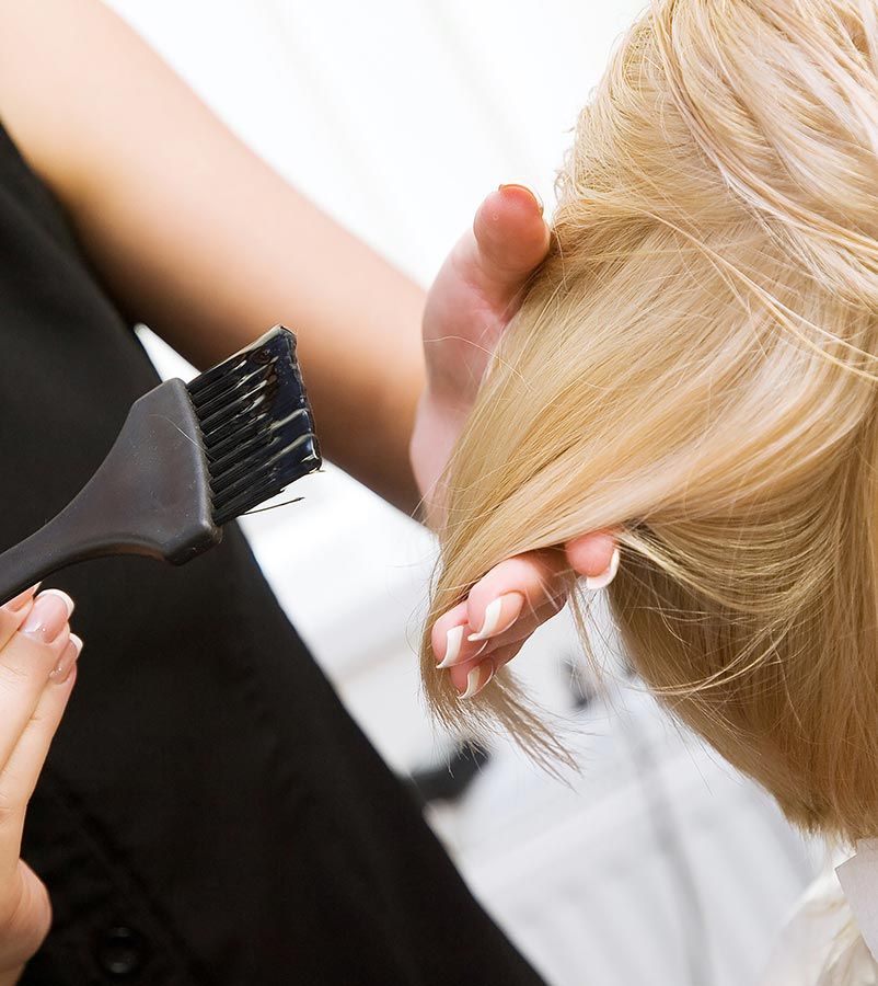 Tinte para el cabello